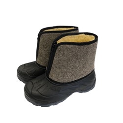 Ботинки LC мужские суконные, на молнии, ТЭП, ассорт. короб- 6 пар (41-1,42-1,43-1,44-1,45-1,46-1)