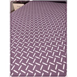 Простыня Ивановская бязь Штрихи вид 2/9 мокко