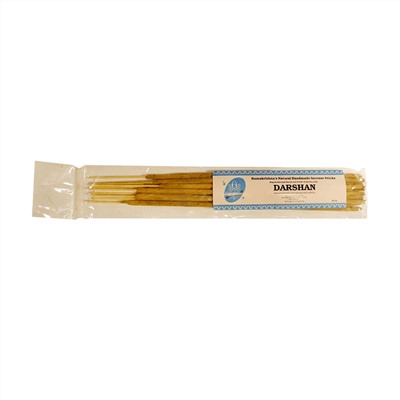 DARSHAN Ramakrishna's Natural Handmade Incense Sticks (ДАРШАН натуральные благовония ручной работы, Рамакришна), 20 г.
