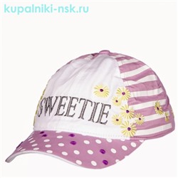 BK 100101 Б Бейсболка для девочки (50-52)