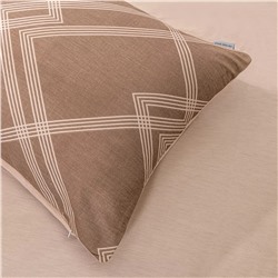 Комплект постельного белья Люкс Сатин 100% хлопок на резинке AR369