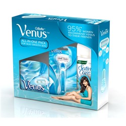 Набор Venus 1станок+1кассета+Гель