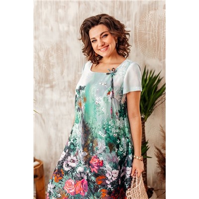 Romanovich Style 1-1332 бирюзовый, Платье