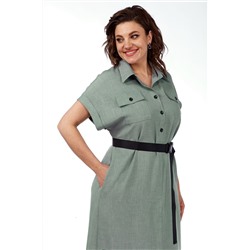 Michel chic 993/1 оливковый, Платье