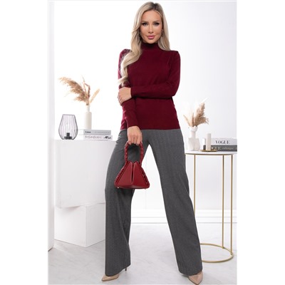 Водолазка Осенняя история (бордовая) Б14542-20М