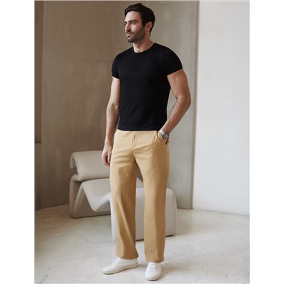 Футболка slim fit из премиального хлопка с эластаном