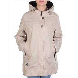 F2916 BEIGE Ветровка женская CO-COCOPINE (85% хлопок, 15% полиэстер) размер 50 (идет на 56 российский)