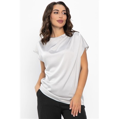 Блуза Маркиза (серая) Б14147-30М