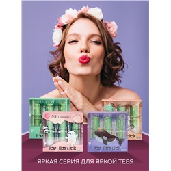 NJ Cosmetics Подарочный набор матовых помад для губ, тон D
