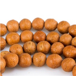 Чётки-Мала из семян дерева БОДХИ (бусины по 12-13 мм., длина 78-80 см.), 1 шт.