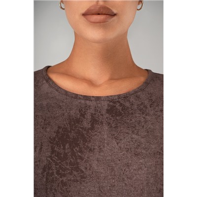 Женская удлиненная футболка с разрезами Happyfox