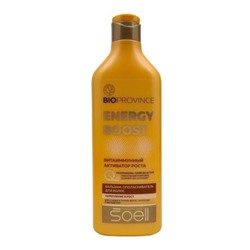 Бальзам-ополаскиватель д/волос Energy boost 400мл Soell АКЦИЯ! СКИДКА 20%