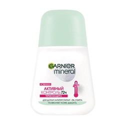 Дезодорант-roll MINERAL  50мл АК Термозащита 72ч Garnier