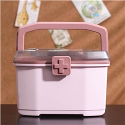 Аптечка, 21×14×16 см, цвет МИКС