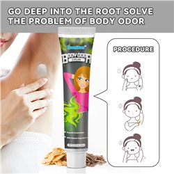 Крем-дезодорант от запаха пота охлаждающий Sumifun Body Odor Cream, 20 гр.