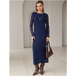 Платье из сетки с подкладкой