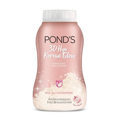 3D HYA KOREAN GLOW Translucent powder, Pond's (Полупрозрачная ПУДРА с эффектом Сияния и Гиалуроновой кислотой, Понд'с), 50 г.
