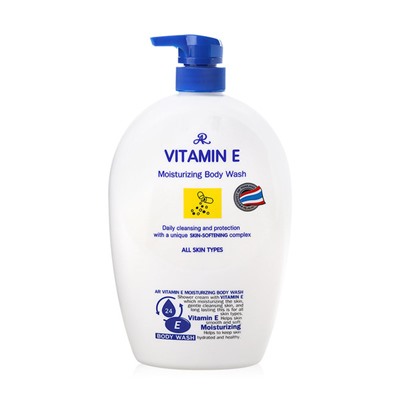 VITAMIN E Moisturising Body Wash, AR (Увлажняющий гель для душа с ВИТАМИНОМ Е), 800 мл.