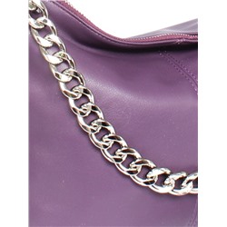 Сумка женская искусственная кожа XHD-16519,  1отд+карм/перег,  плечевой ремень,  фиолетовый 257055