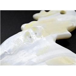 Кулон из перламутра слон 50*42мм