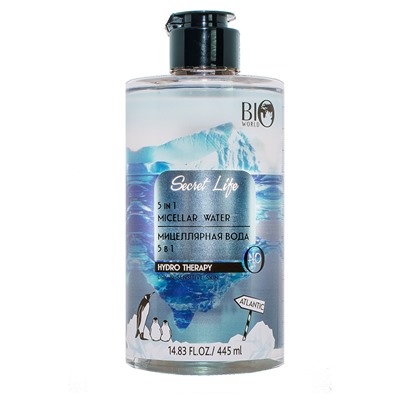 Secret Life (HYDRO THERAPY) Мицеллярная вода 5в1, 445мл