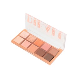 Dikalu Палетка теней для век 12 цветов, тон 14