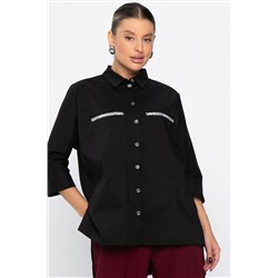 Рубашка Аристократка (черная) Б14440-10М