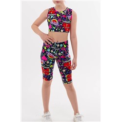 Летний костюм из бамбука для девочки Happyfox