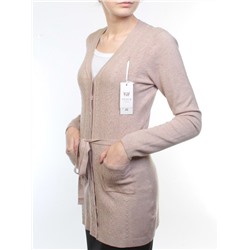A520 Кардиган женский (65% хлопок, 15% кашемир, 20% эластан) размер свободный 44-46