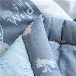 Комплект постельного белья Сатин с Одеялом Young 100% хлопок OBK019