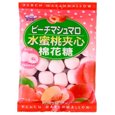 Маршмеллоу с персиковым вкусом Eiwa, Китай, 90 г Акция