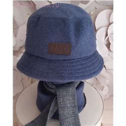 Панама Шеврон Комплект женский (панама+бактус) (56-58)