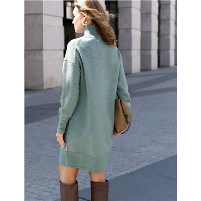 Платье из пряжи с кашемиром