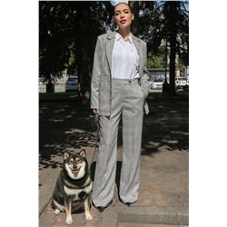 Жакет Нэри (серый/клетка) Б14111-34М