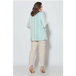 Anna Majewska 1436 зеленый, Брюки,  Жакет