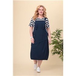 Romanovich Style 1-2353 синий/белый, Платье