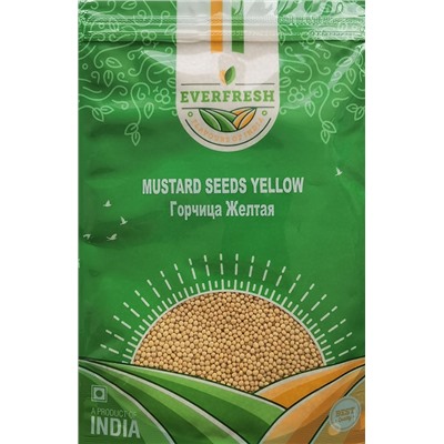 MUSTARD SEEDS YELLOW, Everfresh (ГОРЧИЦА ЖЁЛТАЯ, Эверфреш), 100 г.