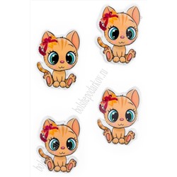 Кабошон-вырубка "Котёнок" 2,7*3,5 см (10 шт) SF-6034, №5