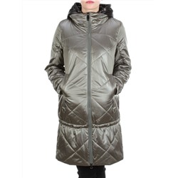 F02 DARK GREEN Куртка демисезонная женская (100 гр. синтепон) размер XL (48) - 52 российский