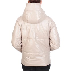 8278 BEIGE Куртка демисезонная женская BAOFANI (100 гр. синтепон) размер 52