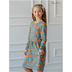 Платье Эля лисы на полыни