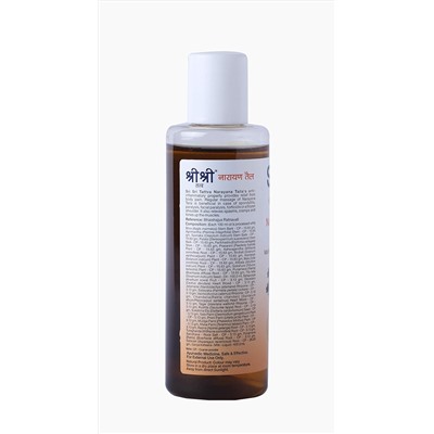 NARAYANA TAILA (OIL), Sri Sri Tattva (НАРАЯНА Лечебное масло для тела, от Вата проблем и усталости, Шри Шри Таттва), 100 мл.