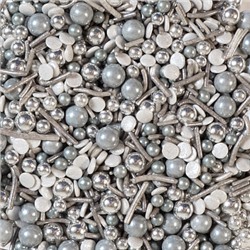 Посыпка микс "Серебряный бум", 50 гр