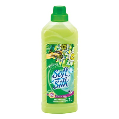 Ополаскиватель для тканей Soft Silk Premium Amazonia 1 литр