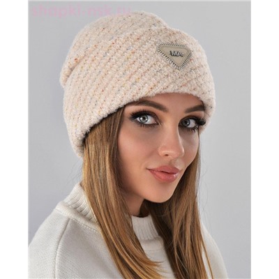 Отворот мохер мульти треуг.термо Шапка (56-58)