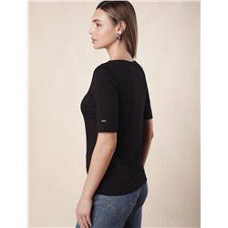 Джемпер  из премиального хлопка с эластаном