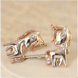 Серьги позолота H01-15382