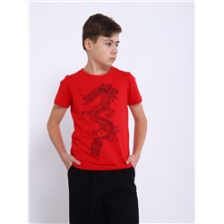 Футболка "Горыныч" красный