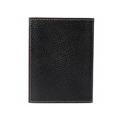 Обложка для автодокументов Premier-О-71 натуральная кожа черный флотер джинс (21-10)  141299