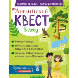 Английский квест. В лесу. Степени сравнения прилагательных и 100 полезных слов
